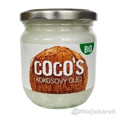 HEALTH LINK Kokosový olej BIO 400 ml kúpite na Najlekaren.eu