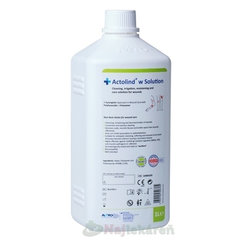 Actolind w Solution roztok na čistenie a starostlivosť o rany 1 l