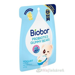 Biobor PROBIOTICS želé medvedíky jogurtová príchuť 45g