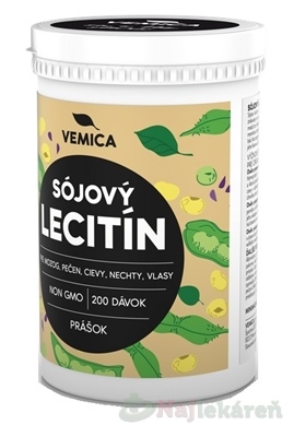 Vemica LECITÍN Sójový prášok 200 g