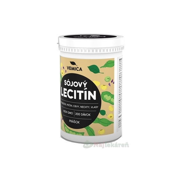 Vemica LECITÍN Sójový prášok 200 g