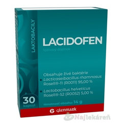 Glenmark LACIDOFEN 30 kapsúl