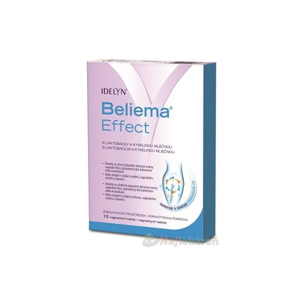 IDELYN Beliema Effect vaginálne tablety 10ks