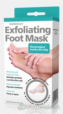 E-shop GlySkinCare Exfoliating exfoliačná maska na chodidlá 1 pár