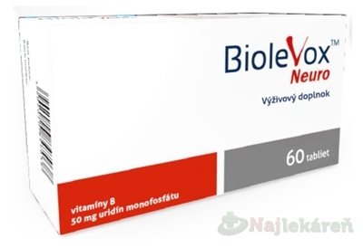 E-shop BIOLEVOX Neuro s kyselinou listovou a vitamínom B, 60tbl