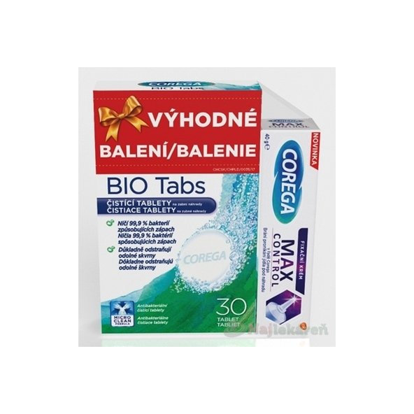 COREGA MAX CONTROL + BIO Tabs