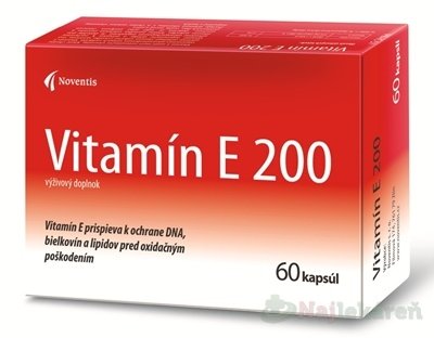 E-shop Noventis Vitamín E 200, 60 ks