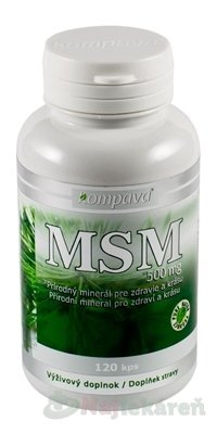 E-shop kompava MSM 500 mg
