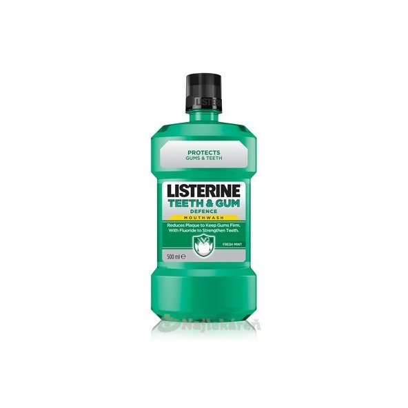 LISTERINE TEETH & GUM DEFENCE Fresh mint