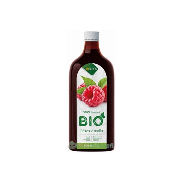 LEROS BIO šťava Malina  500 ml