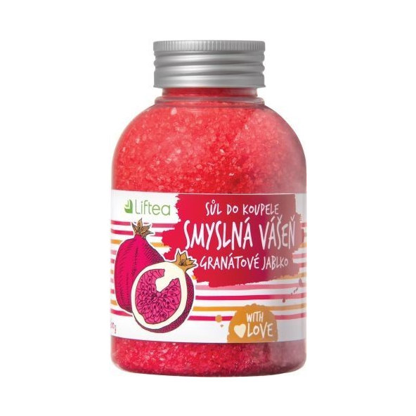 LIFTEA SOĽ DO KÚPEĽA ZMYSELNÁ VÁŠEŇ 600g