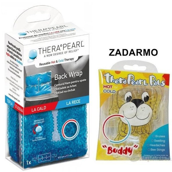 THERA PEARL Obklad na chrbát + Thera Pearl Pals Psík ZADARMO 1ks