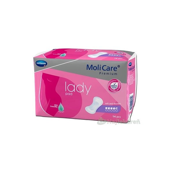 MoliCare Premium lady pad 4,5 kvapiek inkontinenčné vložky 14ks