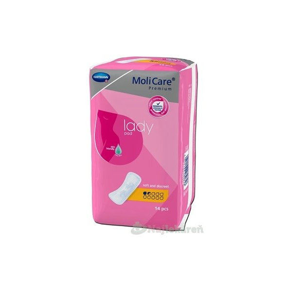MoliCare Premium lady pad 1,5 kvapky inkontinenčné vložky 14ks