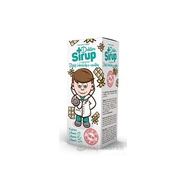 Doktor Sirup kalciový sirup, 100 ml