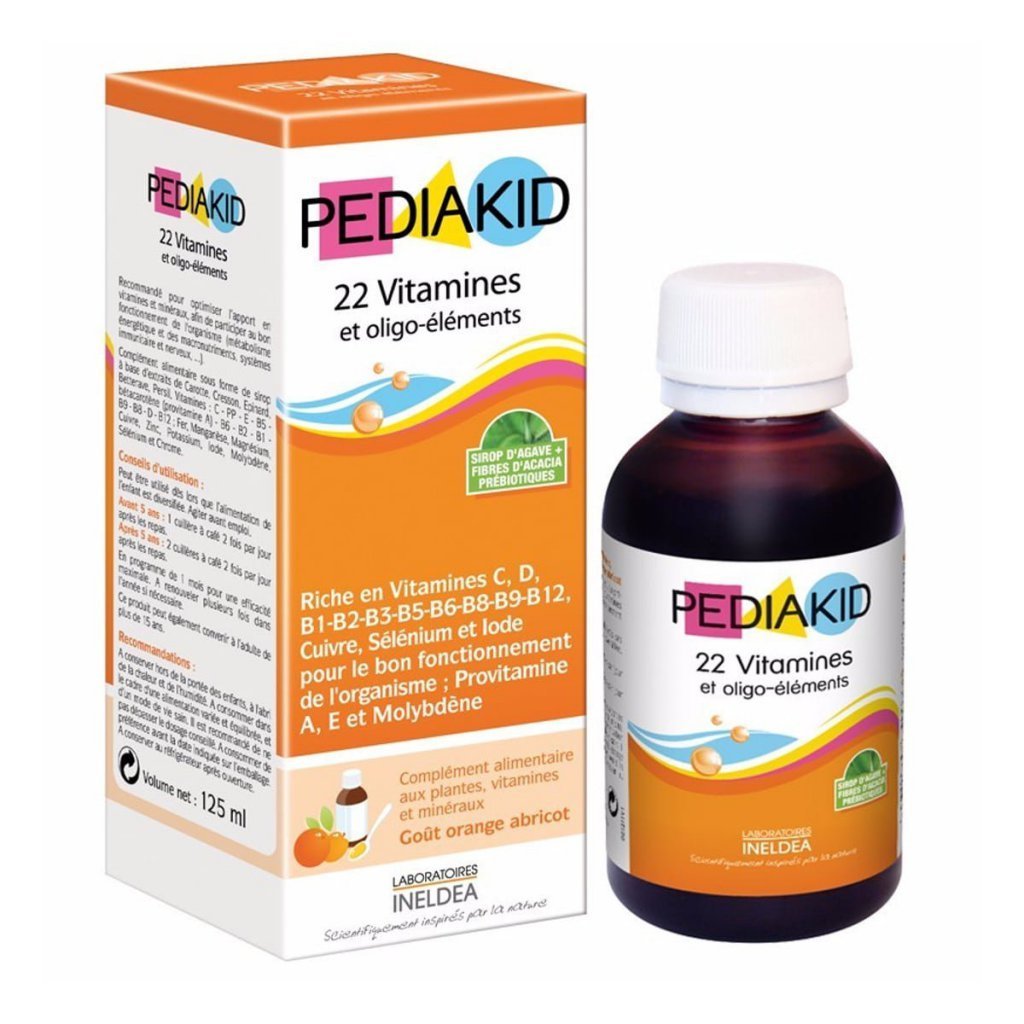 E-shop PEDIAKID 22 Vitaminov, 125 ml