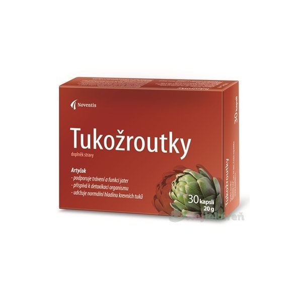 Noventis Tukožrútky výživový doplnok, 30ks