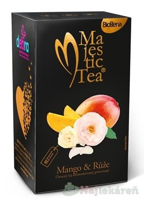 E-shop Biogena Majestic Tea Mango & Ruža ovocný čaj, 20x2,5g