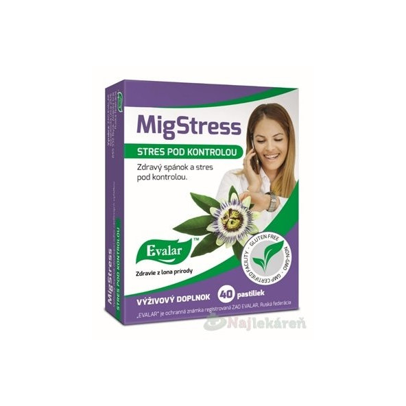 Evalar MigStress pastilky 40ks
