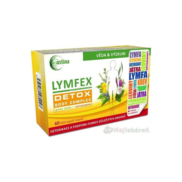 Astina LYMFEX výživový doplnok, 60ks