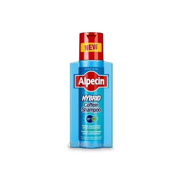 ALPECIN HYBRID Coffein Shampoo na lupiny 250ml