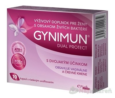 E-shop GYNIMUN DUAL PROTECT výživový doplnok10ks