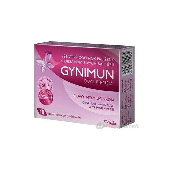 GYNIMUN DUAL PROTECT výživový doplnok10ks