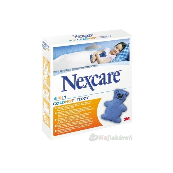 3M Nexcare ColdHot Teddy gélový obklad pre deti 1ks