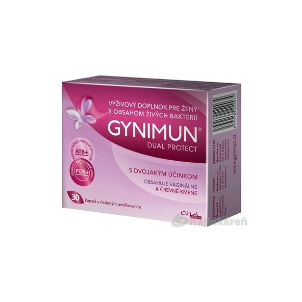 GYNIMUN DUAL PROTECT výživový doplnok 30ks