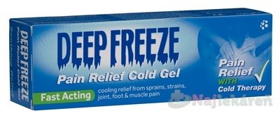 E-shop Deep Freeze Pain Relief Cold Gel chladivý gél na bolesť svalov a kĺbov 35 g