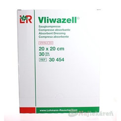 VLIWAZELL KOMPRESY SAVÉ STERILNÉ 20x20cm, 30ks