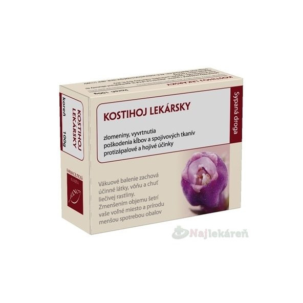 HANUS KOSTIHOJ LEKÁRSKY koreň, 100g