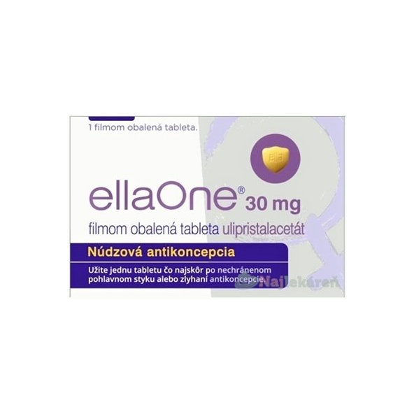 ellaOne 30mg filmom obalená tableta 1ks