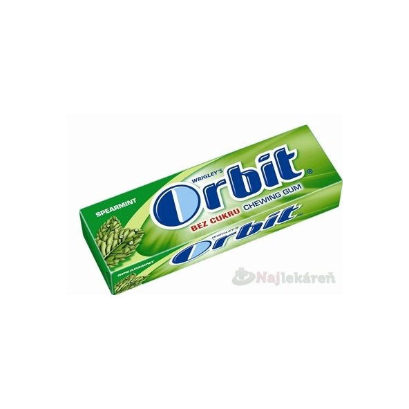 Orbit SPEARMINT dražé  10 ks
