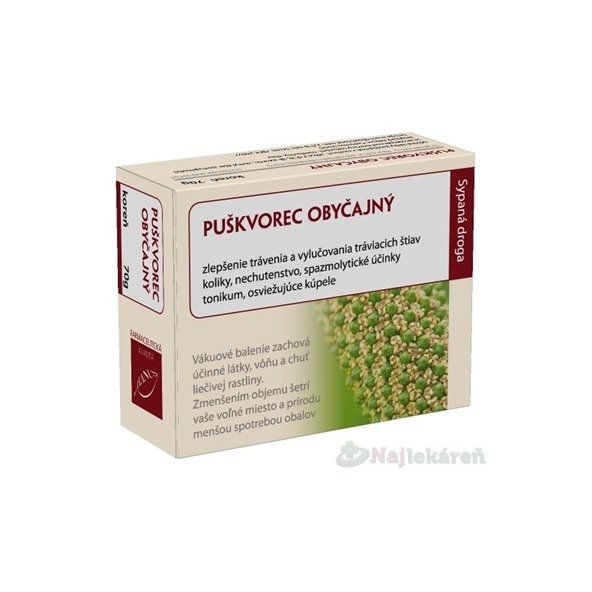 HANUS PUŠKVOREC OBYČAJNY koreň, 70g