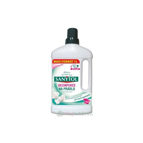 SANYTOL DEZINFEKCIA Na prádlo koncentrované zloženie, 1l