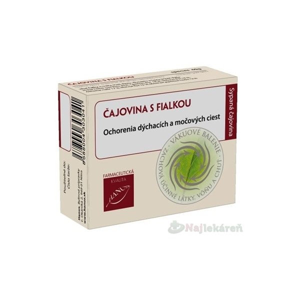 HANUS ČAJOVINA S FIALKOU 40g