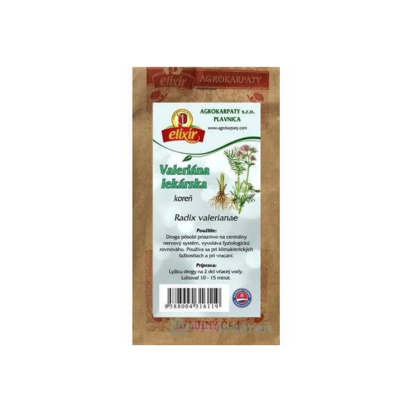 AGROKARPATY VALERIÁNA LEKÁRSKA koreň, 30 g