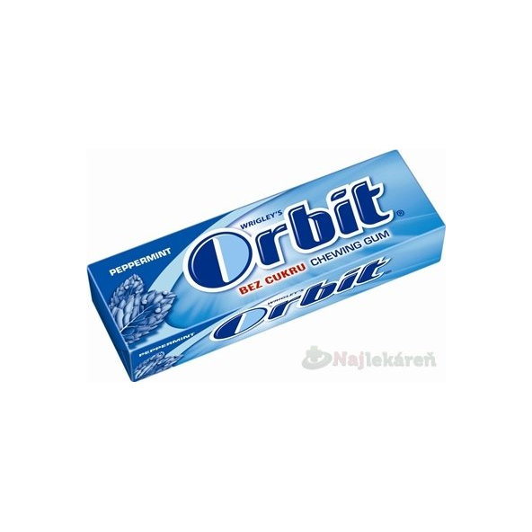 Orbit PEPPERMINT dražé  10 ks