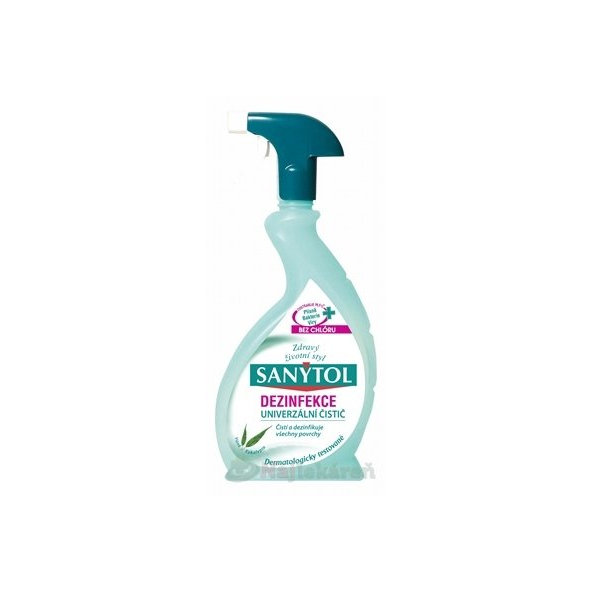 SANYTOL UNIVERZÁLNY ČISTIČ Sprej Eukalyptus 500ml