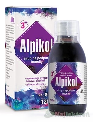 E-shop Alpikol sirup na podporu imunity, 120ml
