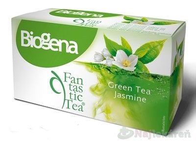 E-shop Biogena Fantastic Tea Green Tea Jasmine zelený čaj 20x1,75g