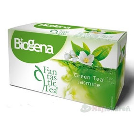 Biogena Fantastic Tea Green Tea Jasmine zelený čaj 20x1,75g