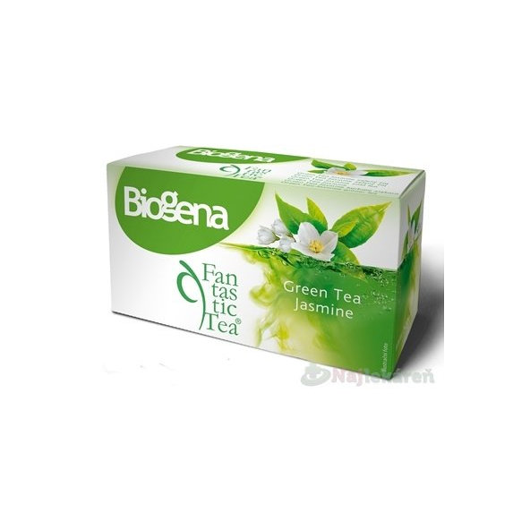 Biogena Fantastic Tea Green Tea Jasmine zelený čaj 20x1,75g