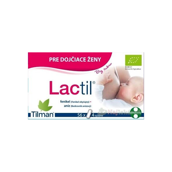 Lactil výživový doplnok na podporu dojčenia 56ks