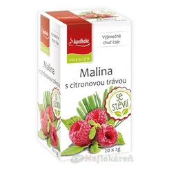 APOTHEKE PREMIER Malina s citrónovou trávou, 20x2 g