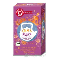 TEEKANNE ORGANICS BIO CALM & RELAX, bylinný čaj, 20x1,8g