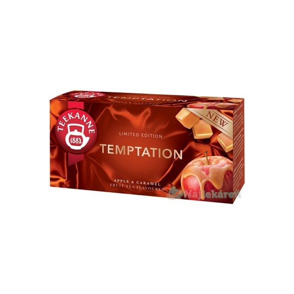 TEEKANNE WOF ČAJ TEMTPATION Jablko&Karamel, 20x2,25 g