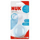 NUK Prsné klobúčiky silikónové + box veľ.M 2ks