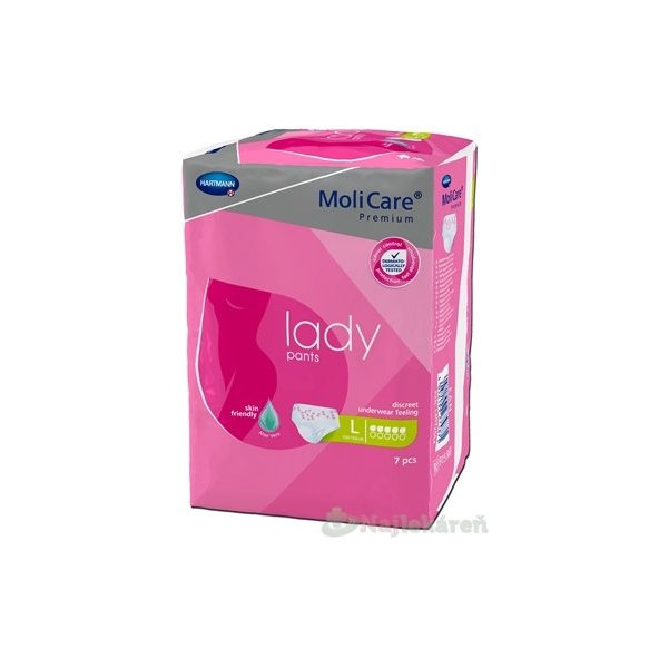 MoliCare Premium lady pants 5 kvapiek L inkontinenčné nohavičky 7ks